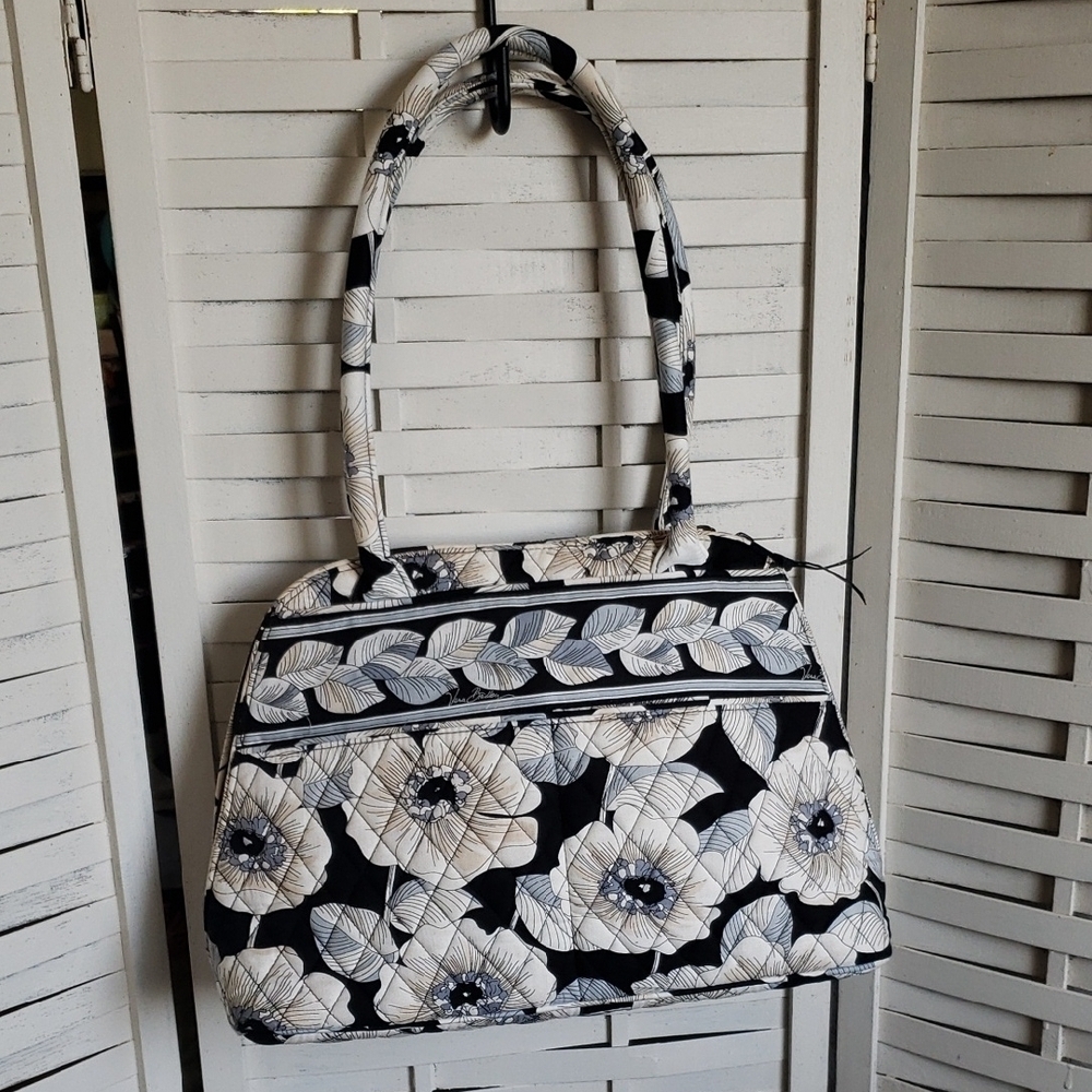 Vera Bradley Floral Black and White Women's Bag
